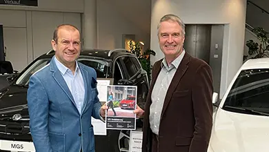 MG wird Garanta-Partner