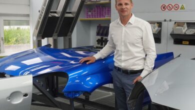 Copyright: Alexander Tempelmayr / BU: Daniel Kohler ist seit rund einem Jahr Geschäftsführer der BASF Coatings Services GmbH in Eugendorf.