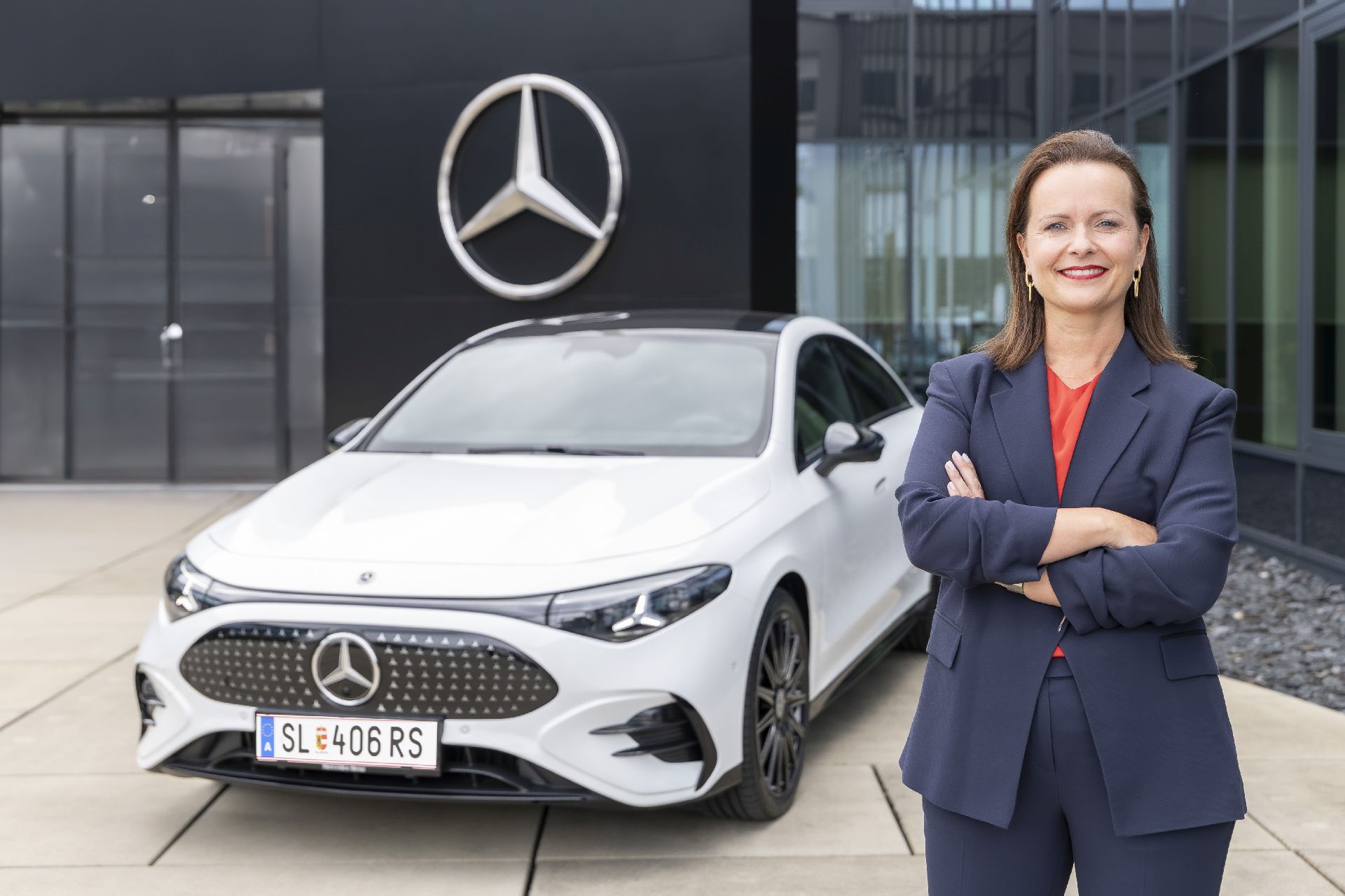 Copyright: Mercedes-Benz / BU: Mit 1. November 2025 übernimmt Agnieszka Kühn die Geschäftsführung und die Position CEO der Mercedes-Benz Österreich mit Sitz in Eugendorf bei Salzburg.