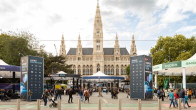 Wiener Elektrotage vor dem Wiener Rathaus