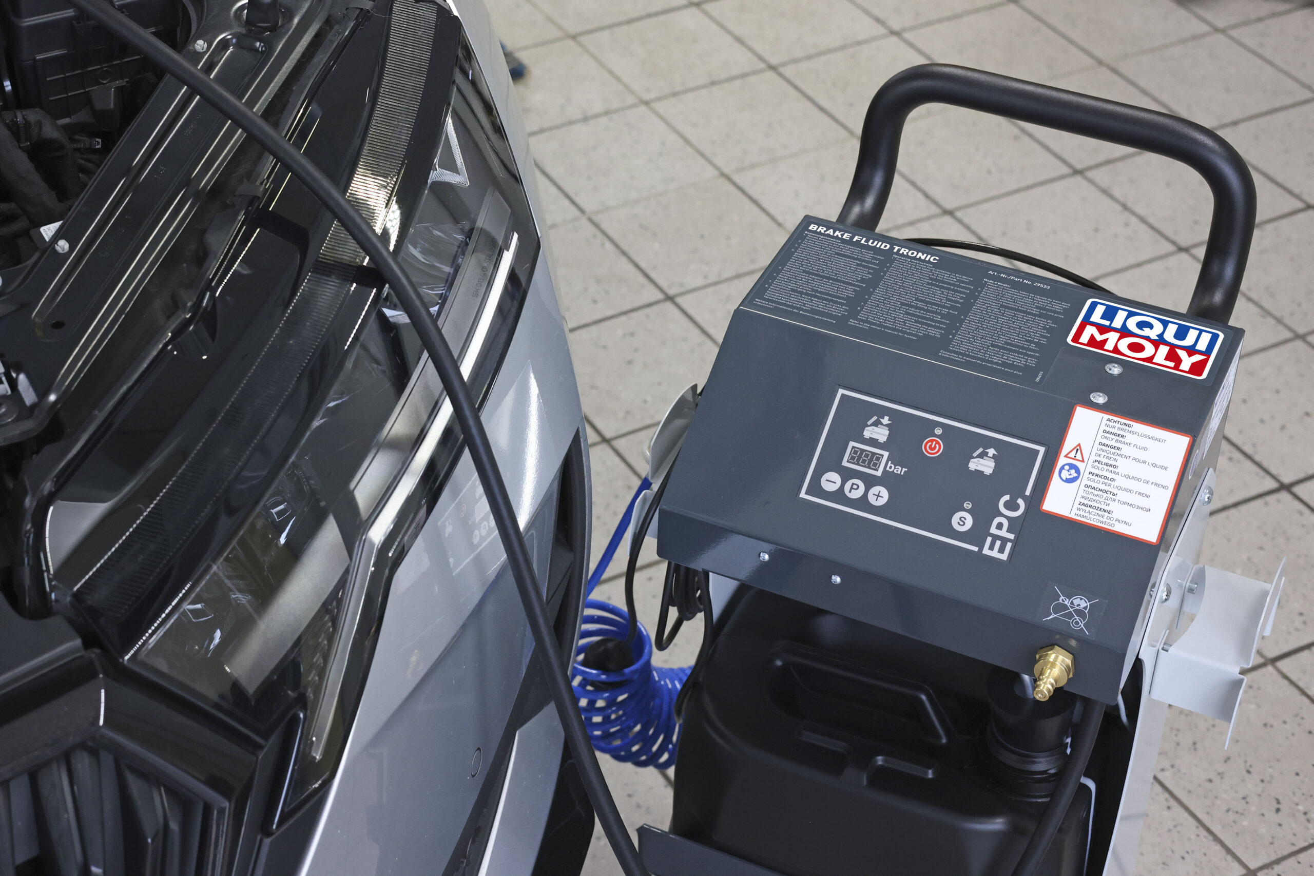 Wartungsgerät Bremsen