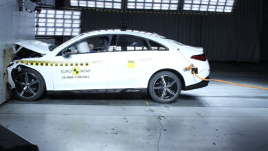 Mercedes CLA Crashtest
