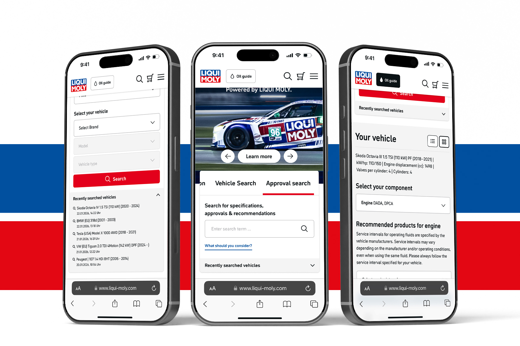 Per Mausclick zum Öl: Liqui Moly Ölwegweiser 2.0