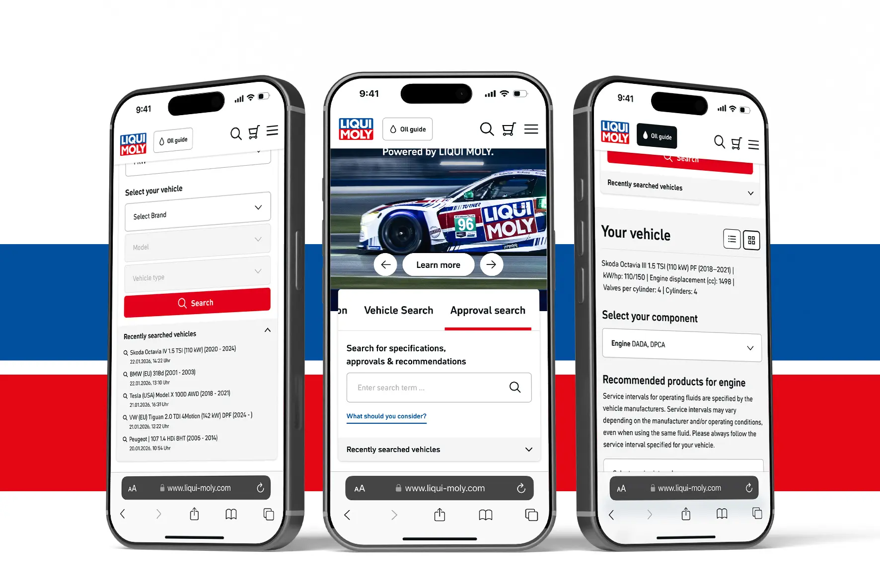 Per Mausclick zum Öl: Liqui Moly Ölwegweiser 2.0