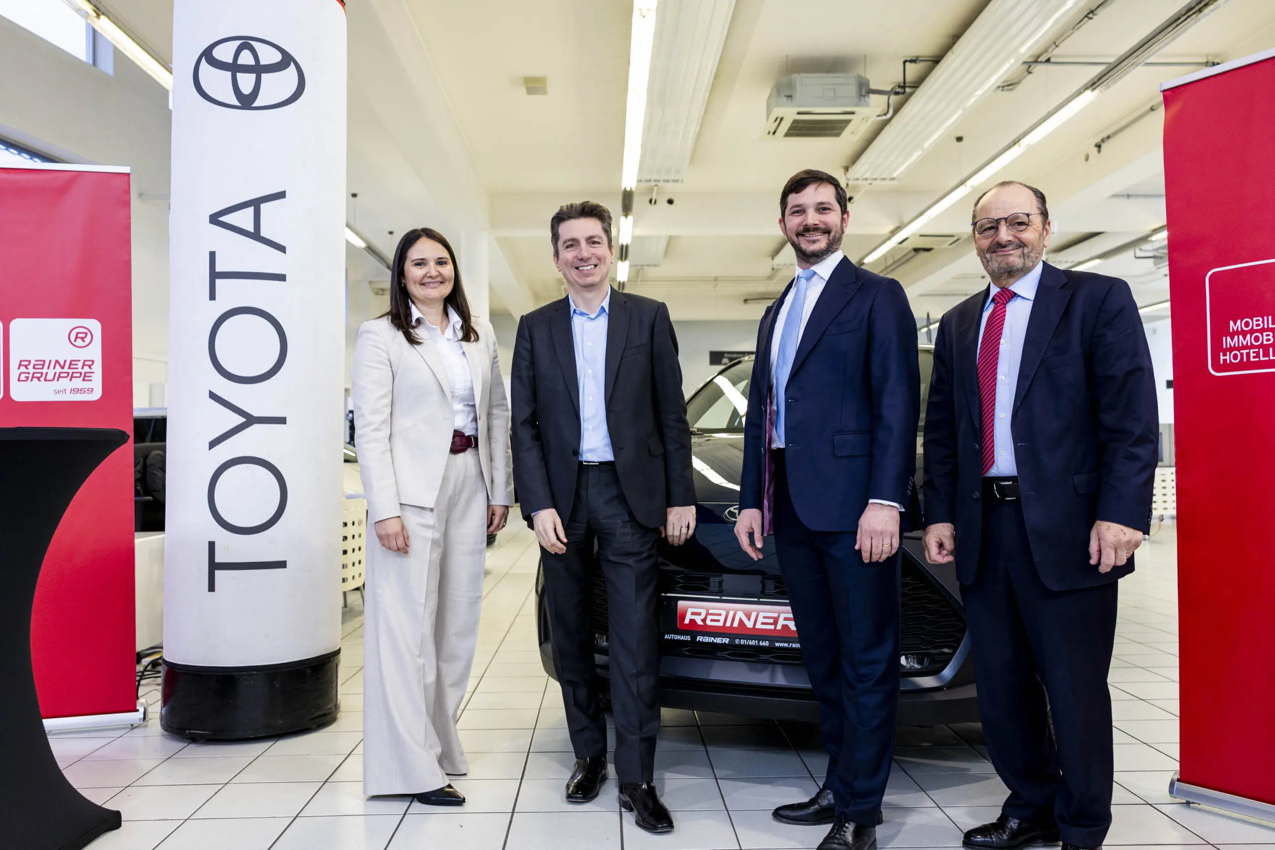 Rainer wächst mit Toyota und steigt bei Nutzfahrzeugen ein