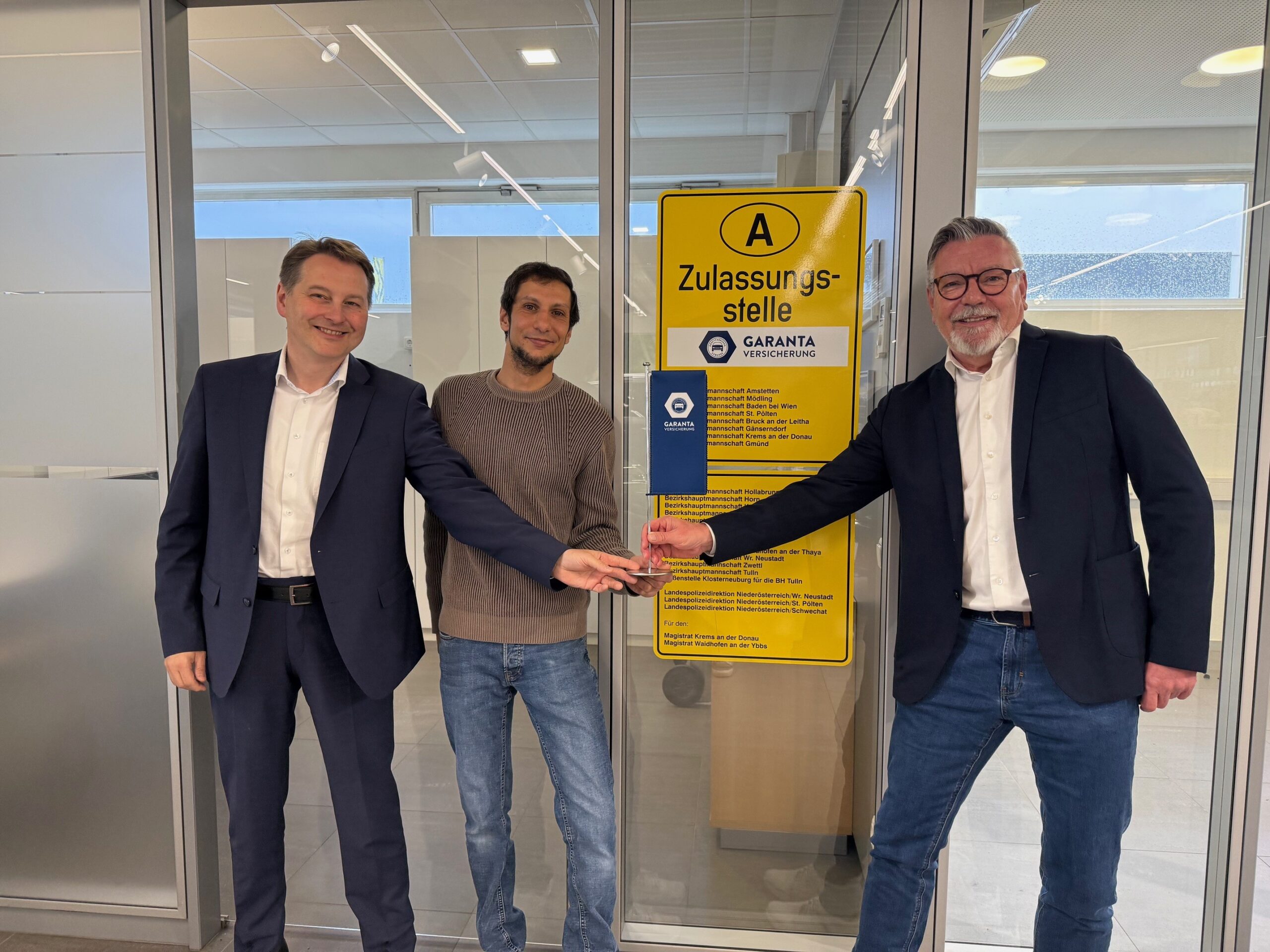 Garanta eröffnete neue Zulassungsstelle
