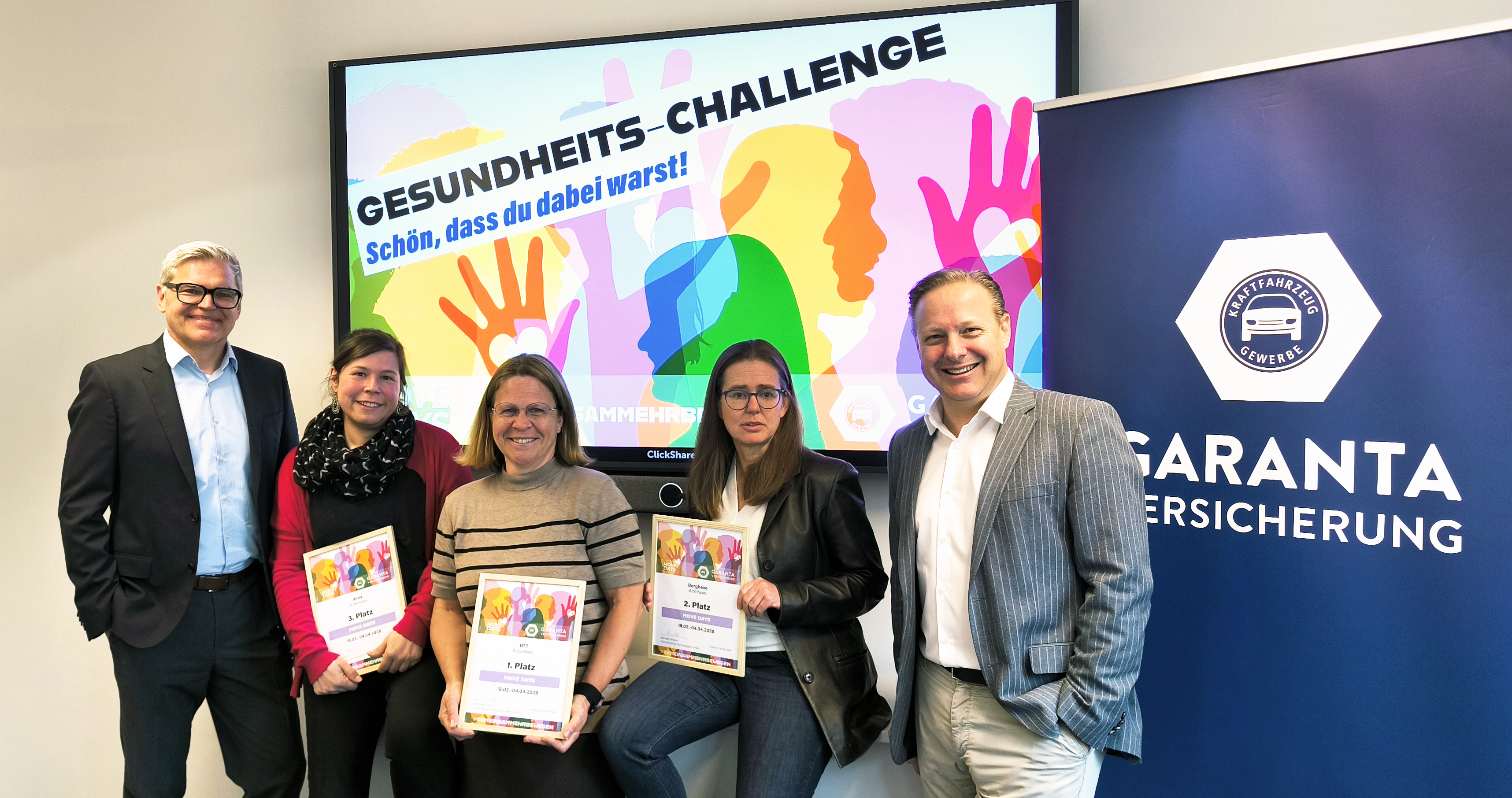 Garanta startet Gesundheits-Challenge für Mitarbeiter