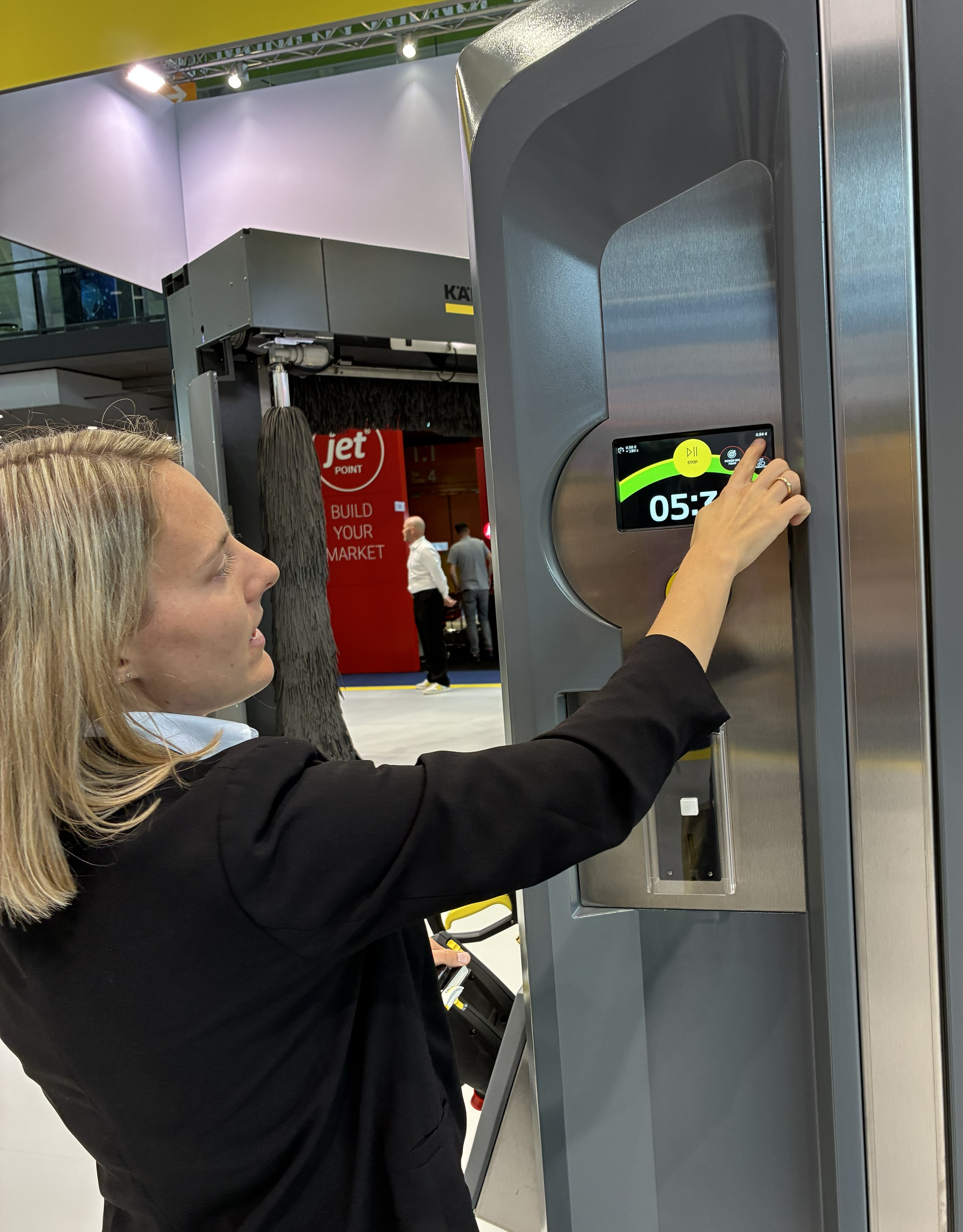 Kärcher mit mobilen Bezahlprozessen