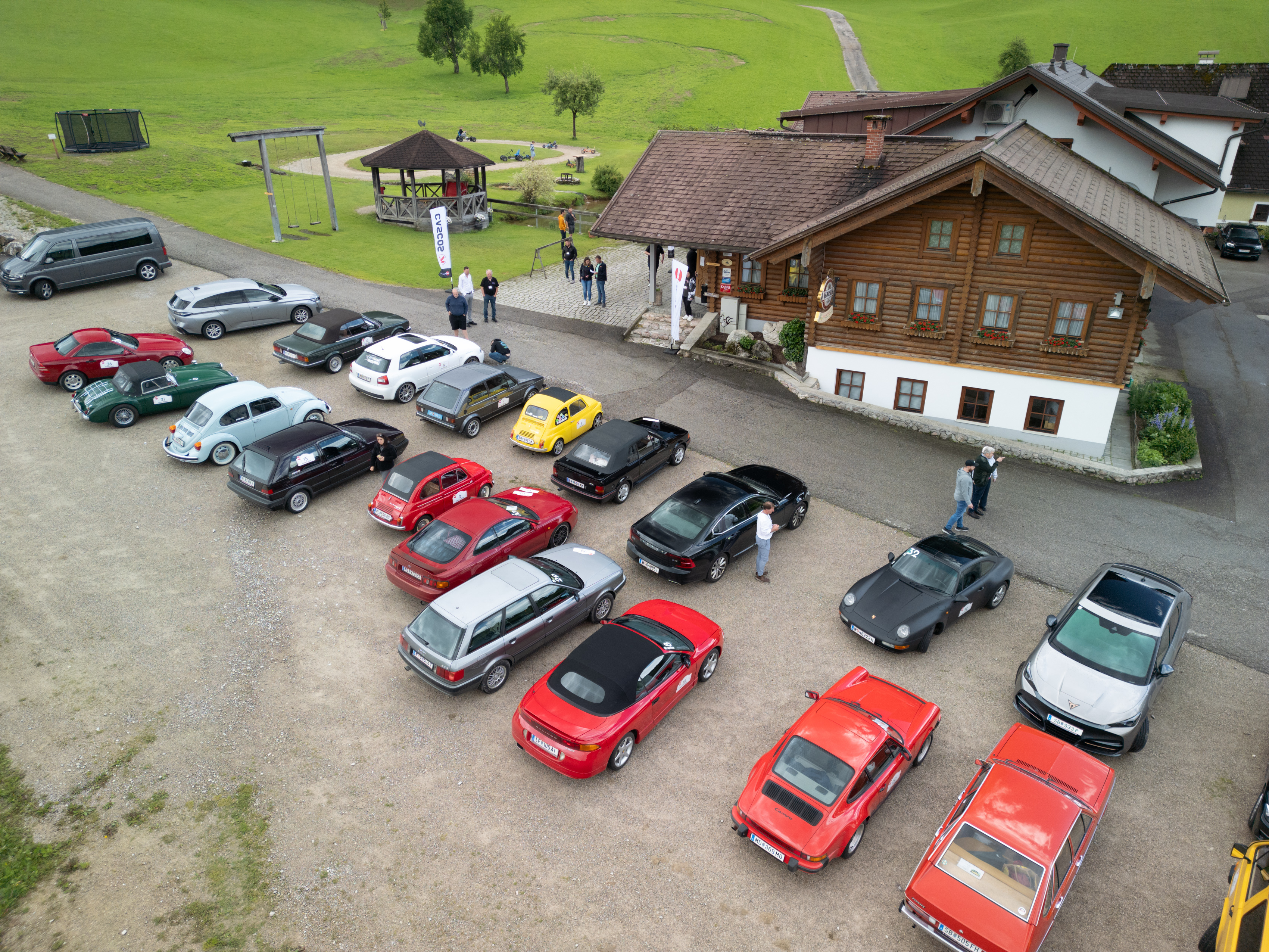 40 Oldtimer bei der Siems & Klein Classic 2026