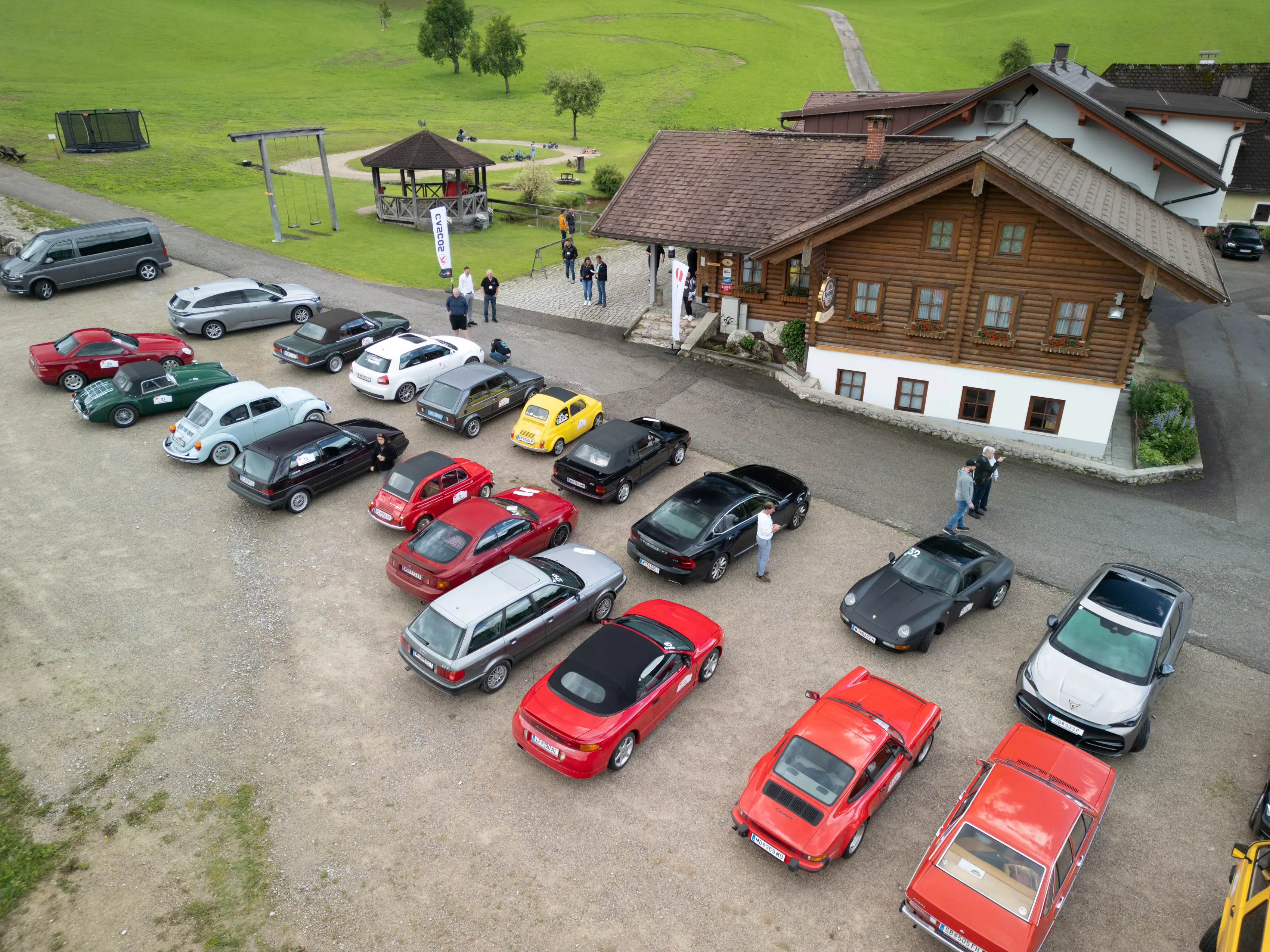 40 Oldtimer bei der Siems & Klein Classic 2026