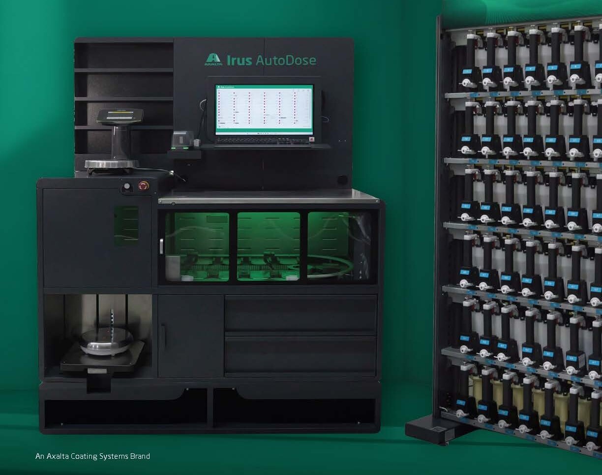 Axalta automatisiert Mischen und Spot-Repair