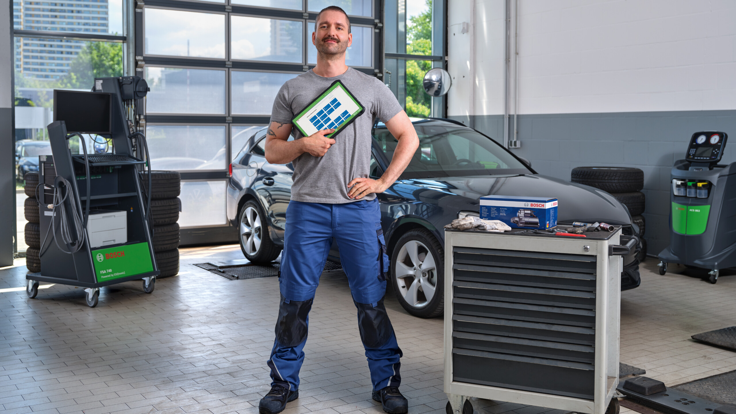 Bosch bringt KI stärker in den Werkstattalltag