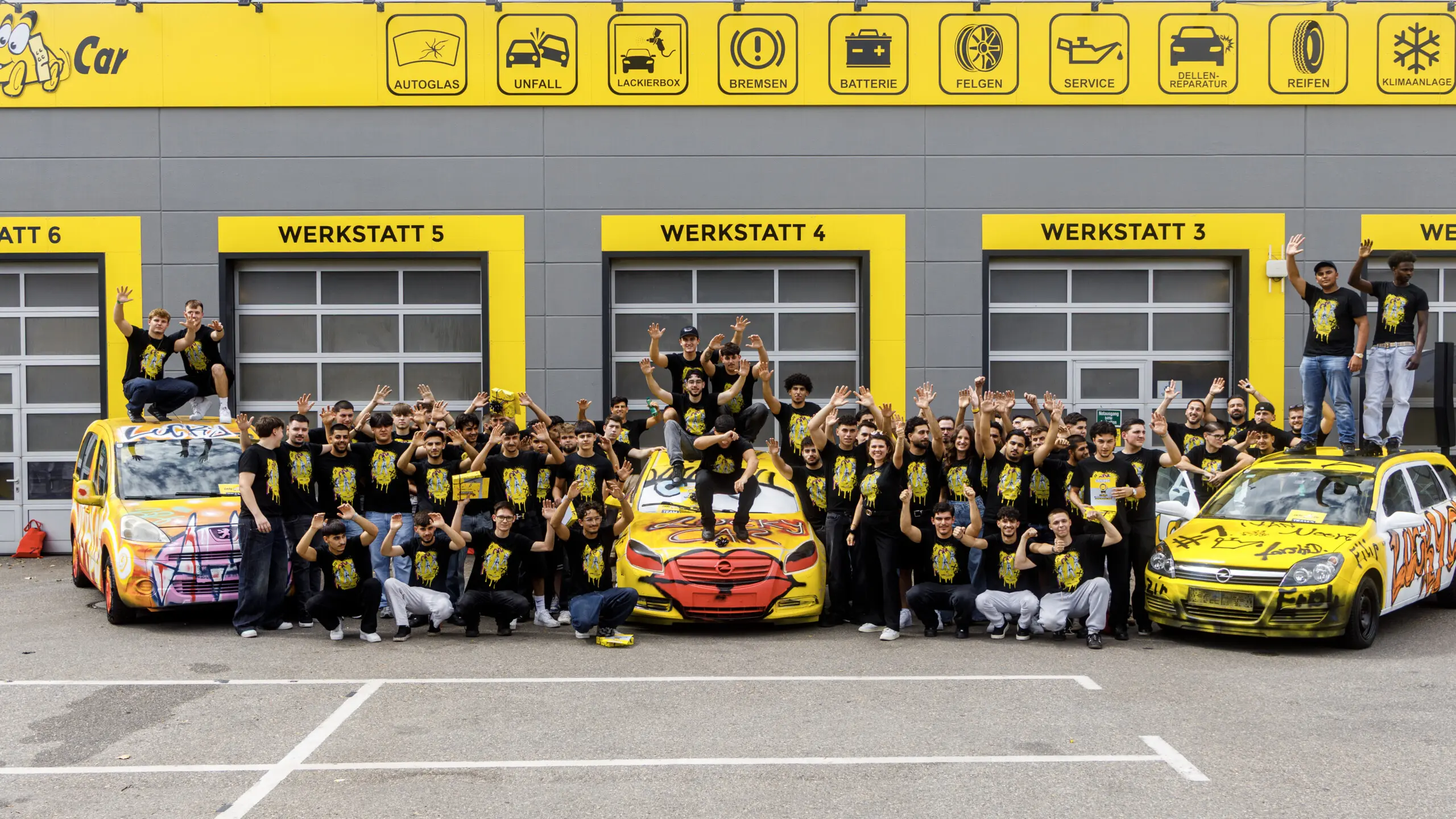 Lucky Car bringt 100 Lehrlinge zusammen
