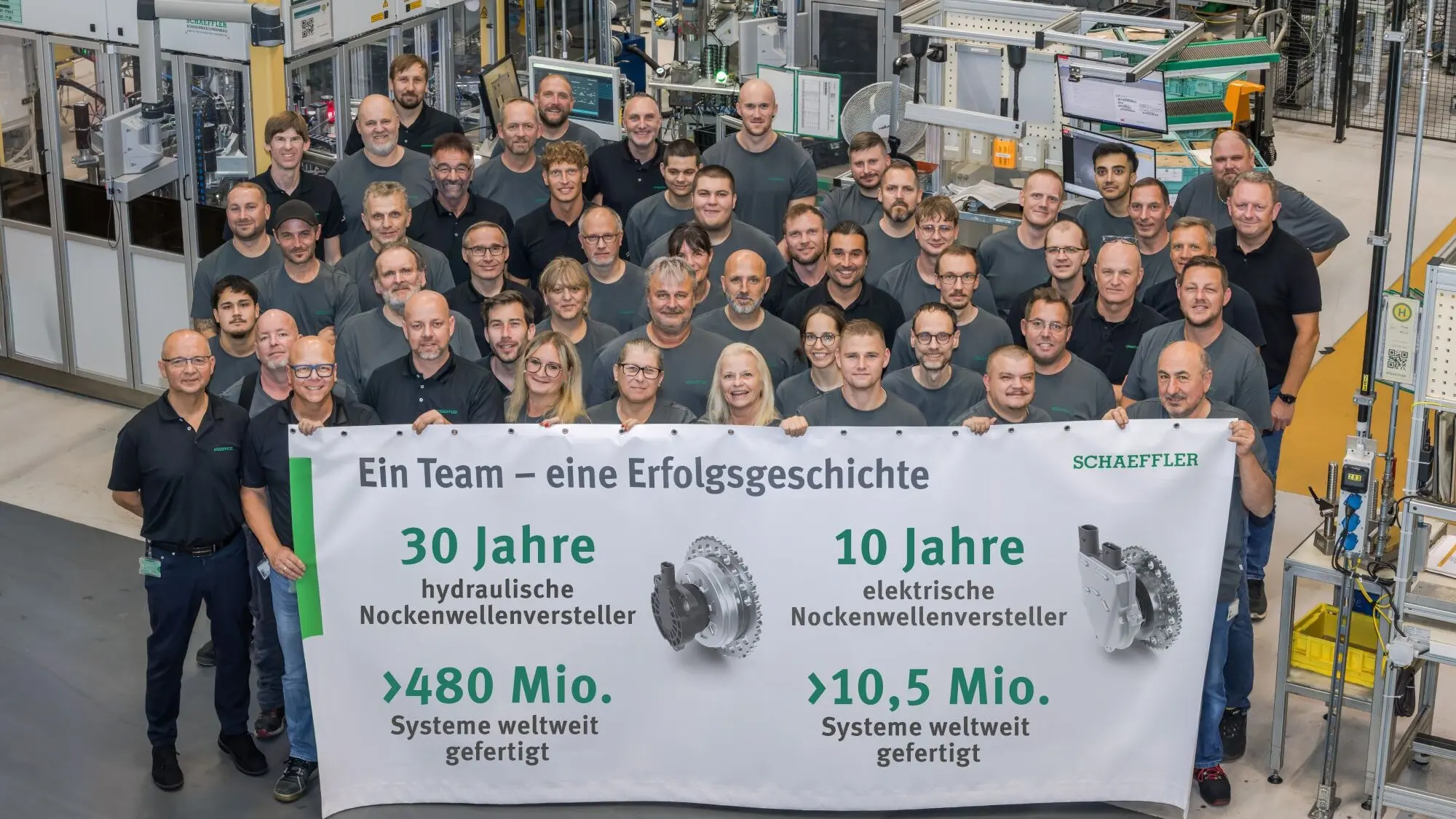 Schaeffler: 480 Millionen Nockenwellenversteller in 30 Jahren
