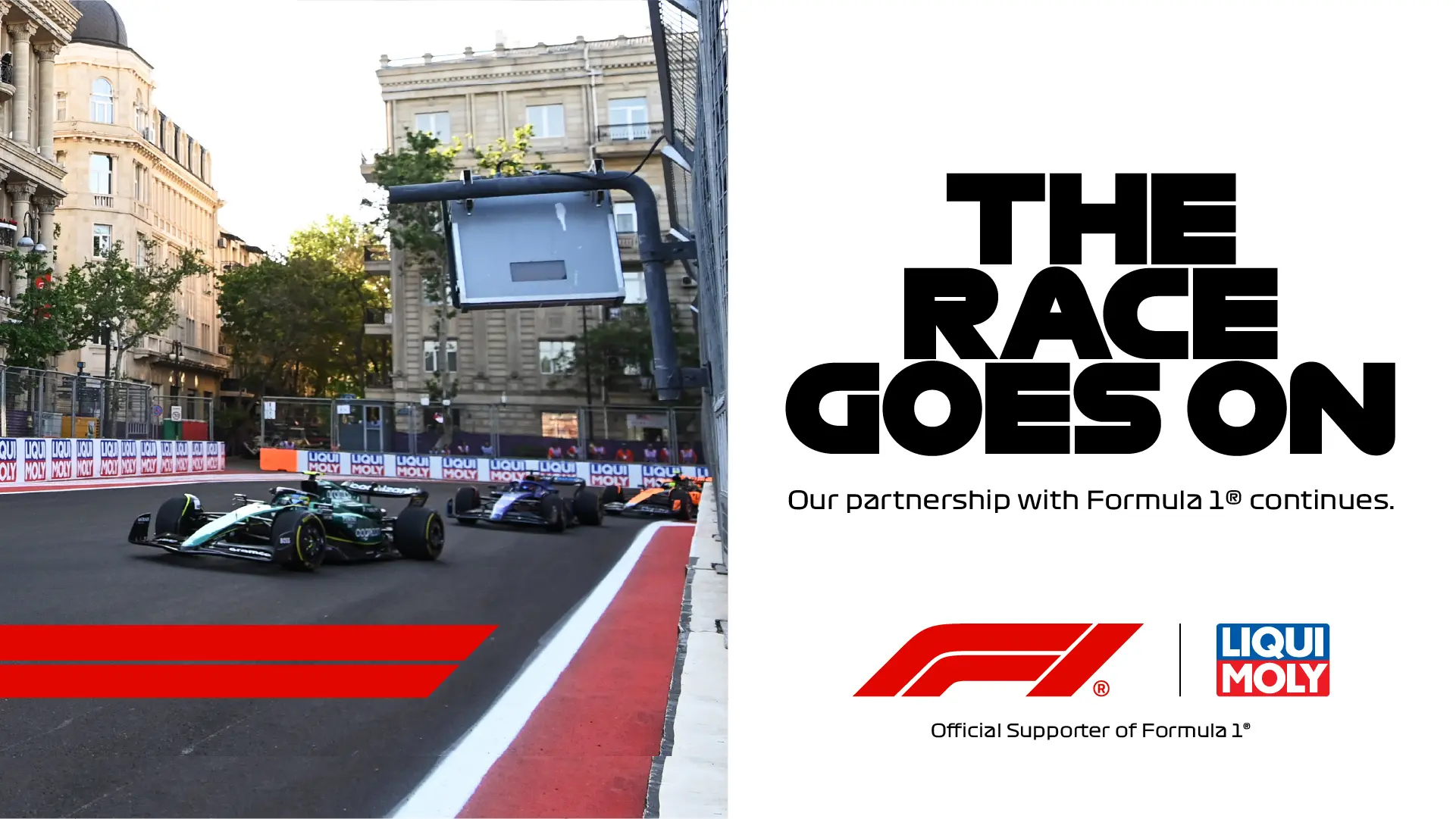 Formel 1 und Liqui Moly verlängern Partnerschaft